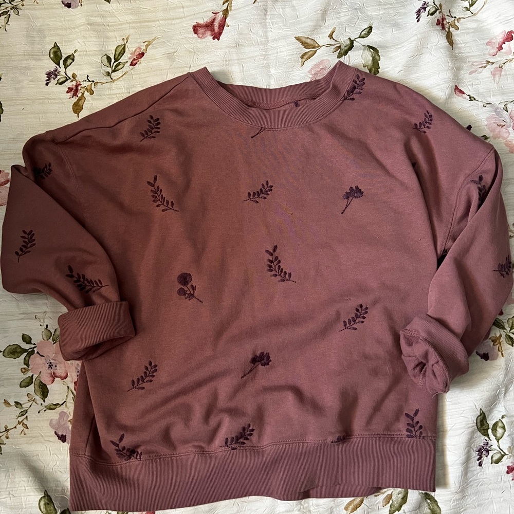 Maurices Dusty Rose Sweat Set